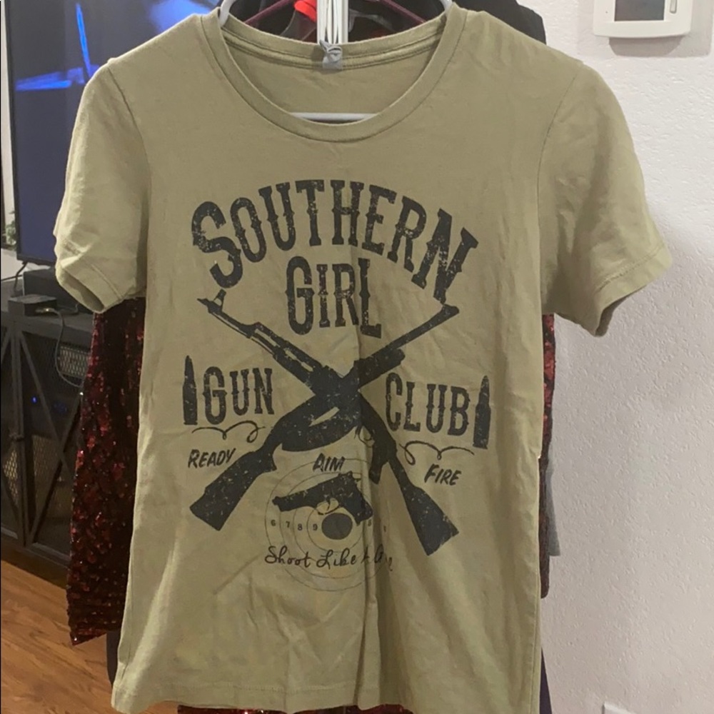Military green Southern Girl Gun Club